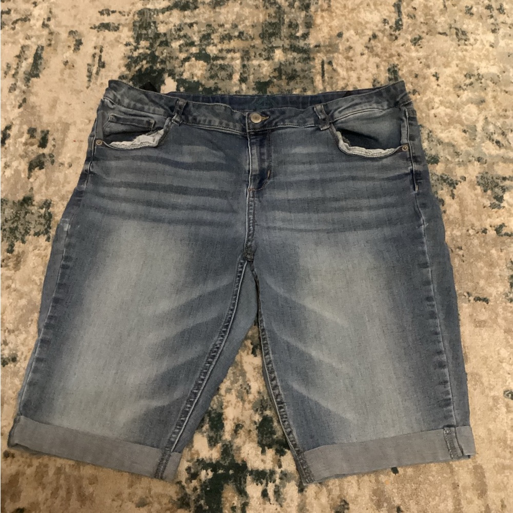 Stylish Blue Kids Denim Shorts